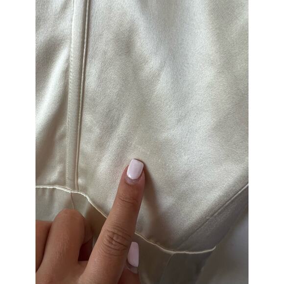 Reformation Eisa Silk Dress Ivory size 4 NWT - Picture 15 of 15